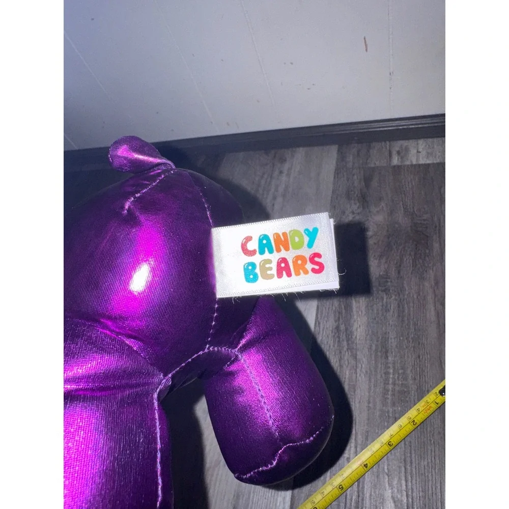 Yoonique Candy Bears Metallic Purple Plush Stuffed Animal Toy FBM824-164DP 8
